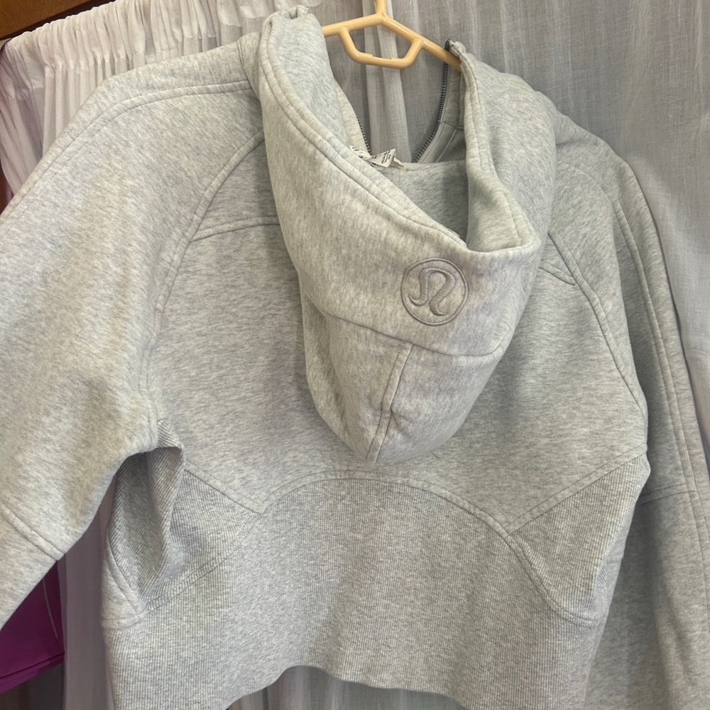 lululemon athletica Light Gray Half-Zip Hoodie - Picture 3 of 4